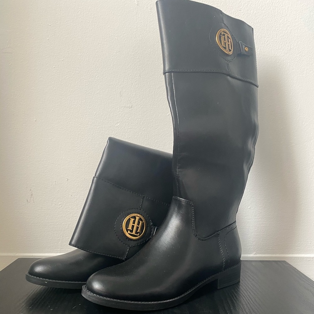 Leather Tommy Hilfiger boots